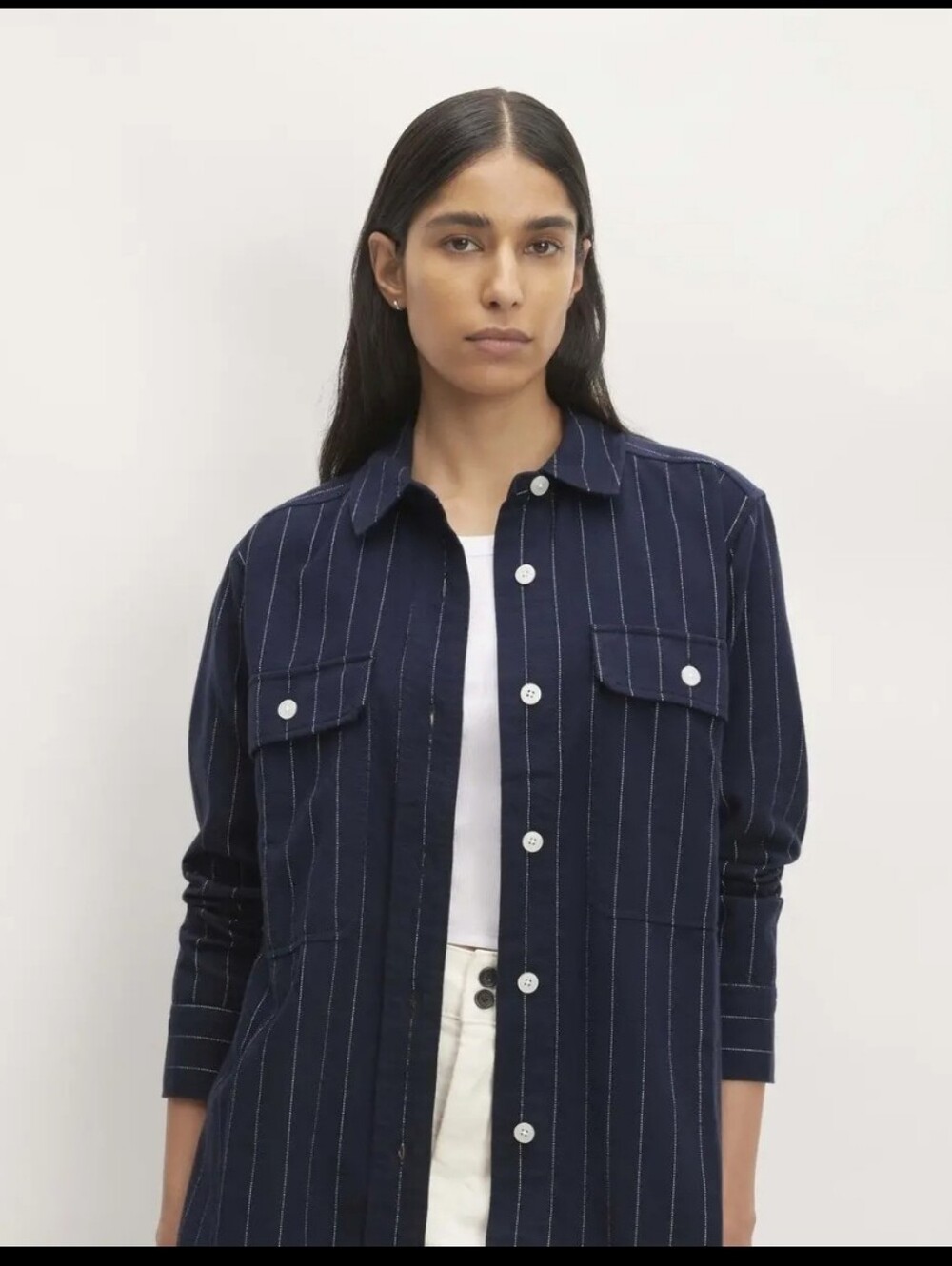 Everlane Cotton Flannel Button Up Shirt